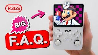 R36S Handheld Starter Guide & FAQ – EVERYTHING YOU NEED TO KNOW