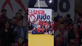 미국 청소년 유도 대회에서 팀 1등을 만든 생활 체육인 LA JUDO club in 2023 Youth national Judo tournament in Texas