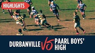 Rugby - Durbanville vs Paarl Boys' High - 21 June 2025