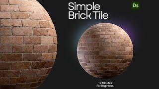 Simple Brick In Subtsance Designer Tutorial Full