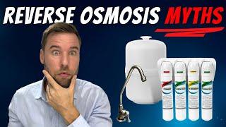 REVERSE OSMOSIS MYTHS! (The Truth Behind Remineralization, Waste Water, And More)