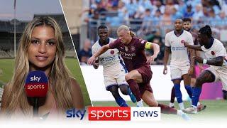 Melissa Reddy on Erling Haaland's hat-trick in Man City's 4-2 win Chelsea & Julian Alvarez's future