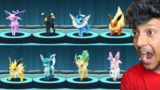 Finally I Got All Evolution of Eevee Pokemon! Pokémon - Let’s Go Pikachu