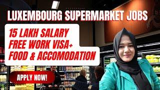 Luxembourg Work Visa How to apply Online 2024 #europe #job