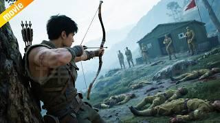 The fiercest hunter! A bullet pierces the clouds, sniping Japanese soldiers even inside their tents.