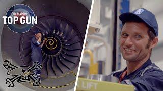 Guy in his element at Rolls Royce | Guy Martin TOP GUN Exclusive