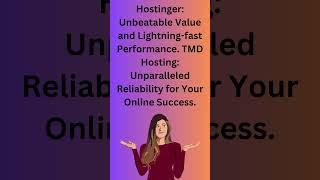 Hostinger VS TMD Hosting