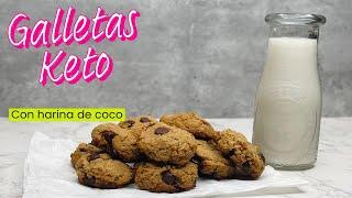 GALLETAS KETO | GALLETAS CON HARINA DE COCO