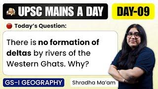 Daily UPSC Mains 2025 Answer Writing Practice | UPSC Mains GS-1 Geography Mains Answer Practice
