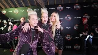 Jedward and Hayley Palmer puts on a show for us | Tulleys Shocktober Fest 2024