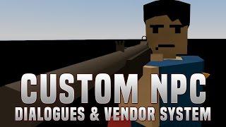 Custom NPC Tutorial #2 - Dialogues & Vendor System (Unturned)