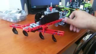 LEGO MOD plow for 42054 Claas Xerion 5000 Trac VC