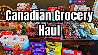 WEEKLY GROCERY HAUL | $200 CANADIAN GROCERY HAUL FAMILY OF SIX.