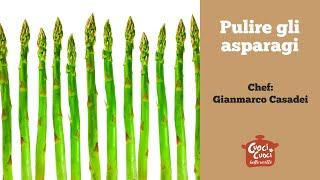 Come pulire gli asparagi