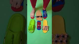 Super cool sunglasses foot sandals  eye slippers  #slippers #trending #love