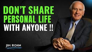 Don't Share Your Dreams with Everyone - Jim Rohn Motivation #powerofsilence #lifelessons