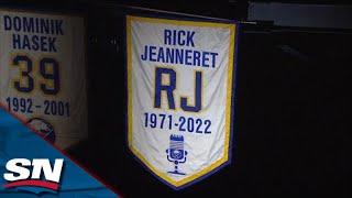 Sabres' Honour Legendary Announcer Rick Jeanneret With Touching Ceremony