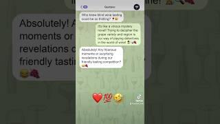 Whatsapp messaggio #wines #jokes #wine #jokesvideo #winetasting #track #whatsapp #messages