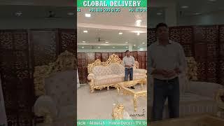 Ultra Luxury Sofa Set - Premium Furniture - Teakwood - Aarsun #sofa #furniture #aarsun