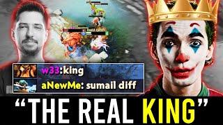 "SUMAIL shows why he's still the KING OF  MID LANE.." - (vs W33 MID)