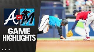Braves vs. Marlins Game Highlights (6/22/25) | MLB Highlights