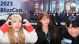 [Le sserafim] EunChae Overwatch Live (with Runner) at Blizzcon