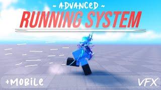 Advanced Running System | Mobile Support, R15, R6, VFX | Roblox Studio