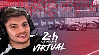 Max Verstappen 24 Hours of Le Mans Virtual Race Start