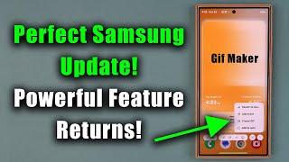 New Samsung Update Brings Back Powerful Feature To Millions of Galaxy Smartphones! - What's New?