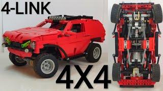 ЛУЧШАЯ ПОДВЕСКА В МИКРО МАСШТАБЕ! Lego Technic Мини Внедорожник 4x4 с 4-Link