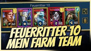 Raid: Shadow Legends | Mein Feuerritter 10 Hard Team - 100% Winrate - Keine hohen Speedwerte