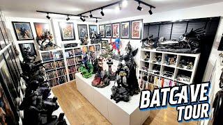 A Real Life Batcave! Insane Batman Collection Room!!