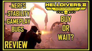 Helldivers 2 Review (It's Nerf Or Nothing!)