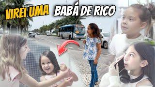 VIREI BABÁ DE RICO E FIQUEI MUITO CANSADA !!  * novelinha *