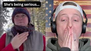 Woke lady makes the funniest (or cringiest?) video of the year!