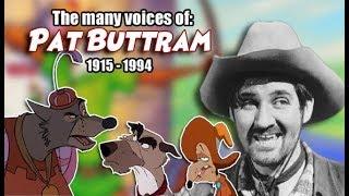 Many Voices of Pat Buttram (Animated Tribute / R.I.P. / Robin Hood) HD High Quality