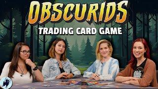 Cryptids, Myths and Mysteries! | We played Obscurids Trading Card Game!