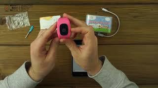 Часы Smart Baby Watch Q50 обзор и настройка