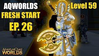 AQW Fresh Start Episode 26 - GOLDEN GAUNTLET! Adventure Quest Worlds