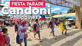 Fiesta Street Dance Parade in CANDONI | Dinagyaw sa Tablas Festival 2025 Negros PHILIPPINES 