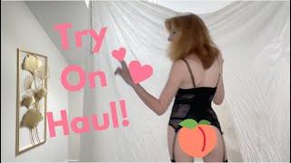 Sheer Lace Bodysuit Lingerie Try On Haul! LET'S GET NAKED!