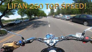 LIFAN 250 top speed AND sound 