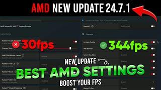 AMD Software Adrenalin Edition 24.7.1  | AMD New Update 24.7.1 | AMD Best Settings For Gaming