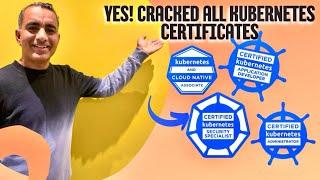 HOW I CRACKED ALL KUBERNETES (CKS, CKA, CKAD, KCNA ) CERTIFICATIONS !