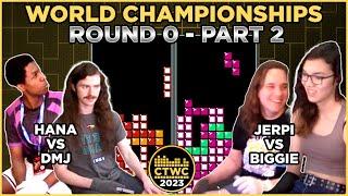 ALL THE DOUBLE FLIPS! | Classic Tetris World Championship 2023