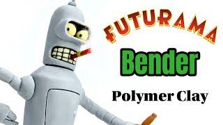 Sculpting Bender | Polymer Clay | Futurama