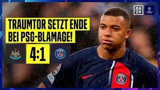 Mbappe & PSG gehen bei Magpies komplett unter: Newcastle United - PSG | UEFA Champions League | DAZN