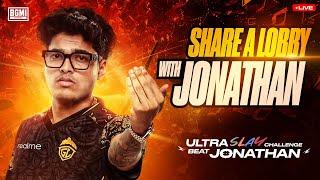 #UltraSlayChallenge - Play Against MVP! | JONATHAN IS BACK!! | BGMI!