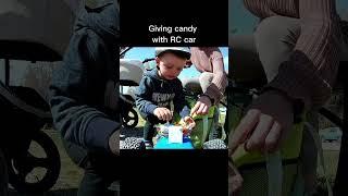 FPV RC Car Gives Away Candy