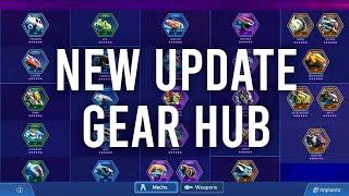 New Gear Hub Update - How does it work? | Mech Arena